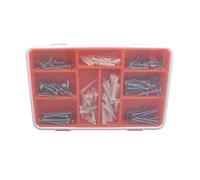 Opzioni di varie dimensioni in un set completo di 260 pezzi di viti zincate di q