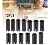 Opzioni supporto adattatore bit router CNC da 12 mm a 6 mm da 12 mm a 8 mm da 12