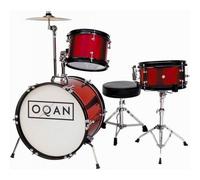 Oqan batteria acustica QPA3 KIDS ROSSA