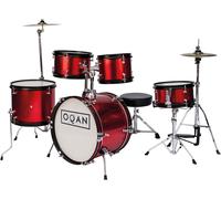 Oqan batteria acustica QPA5 JUNIOR ROSSA