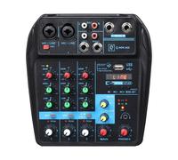 Oqan Mixer Q Mini USB - Mixer Audio a 4 Canali Con Player Usb / Bluetooth