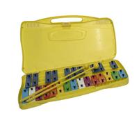 Oqan QPP-25 Metallofono Glockenspiel Xilofono 25 Note Colorato Scolastico