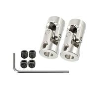 OQATNXUR 2Set 8mm RC Barca Auto Metallo Cardano Giunto Giunto Elettronico Starter Connettore Giunti Giunti cardanici Albero Cardano Auto Accesso Modello FAI DA TE