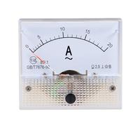 OQEGRGTT 85L1-A 1A 2A 3A 5A 10A 20A 15A CA 0-30A 50A 100A 500mA Amperometro da Pannello analogico Misuratore di Corrente(20A)