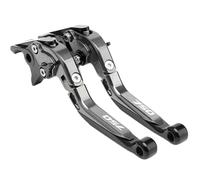 OQHBSJYZ Moto Leve Freno Leva Frizione Set Misura for Honda Forza 750 2020-2022 Parti della Maniglia Motociclo Leve Freno Frizione Pieghevoli Regolabili Alluminio CNC(F)