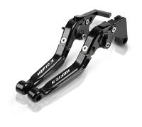 OQHBSJYZ Moto Leve Freno Leva Frizione Set Misura for Yamaha YZF-R3 2015-2024 Alluminio Frizione Leva del Freno Maniglia Pieghevole Regolabile Leve Parti del Motociclo(Z8)