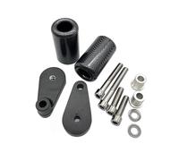OQHBSJYZ Tamponi Paratelaio Moto for Kawasaki ZX10R 2004 2005 ZX 10R Moto Paratelaio Motore Anti-Goccia Blocco Protettivo Pezzi Modificati(Black B)