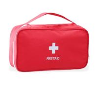 OQKAHIV 1pz Kit di Pronto Soccorso, mini borsa medica, Mini Kit di Primo Soccorso Portatile, Borsa con presa di sicurezza, Vuota Borsa di Pronto Soccorso Pacchetto di Medicina, borsa dei farmaci vuota