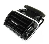 OQRDVVTT Griglia Ventilazione 3AD819728A 3AD819701A 3AD819702A Bocchette di Ventilazione Aria Condizionata in Vernice Nera Cromata per VW per P&assat B6 B7 2006-2011(3AD819701A)