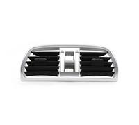 OQRDVVTT Griglia Ventilazione Pannello Copertura della Griglia Ventilazione del Condizionatore d'Aria Centrale per P&orsche 911 per Carrera per Targa GT2 GT3 997 2004-2012(Silver Central)