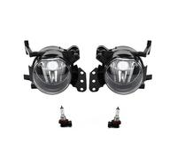 OQRDVVTT Per Serie 3 5 6 E60 E61 E90 E91 323i Fendinebbia Anteriori Alloggiamento Lampada Lente Trasparente Gruppo Fendinebbia Automatico Con Lampadine Auto Paraurti Fendinebbia(Sinistra e destra)