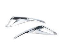 OQRDVVTT per Toyota C-HR CHR 2017 2018 2019 Auto Paraurti Posteriore Lampada Copertura della Luce di Nebbia Cromo Styling Trim Stampaggio Contorno Cornice (Chrome)