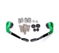 OQRDVVTT Protezione Manubrio Accessori Universali per Moto in Alluminio CNC Protezioni per Leve Manubrio Paramani per Ducati per Panigale V4 per Panigale959 Paramani per Motociclette(Verde)