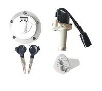OQRDVVTT Tappi Serbatoio Carburante Moto Set di Lucchetti Antifurto per Interruttore di Accensione E Tappo Serbatoio Carburante per Moto per Benelli VLM VLC(5-Hole Fuel cap)