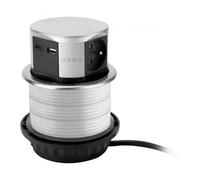 OR-GM-9049/G Presa da tavolo estraibile Ø10cm