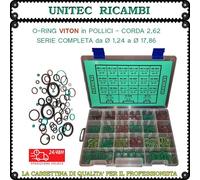 OR O-Ring Viton pollici corda 2,62 cassetta n.1 assortimento guarnizione 210 pz