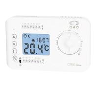 OR RONOTERMOSTATO GIORNALIERO DIGITALE DA PARETE VIRTUS COLORE BIANCO OB3261