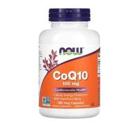 Now Foods CoQ10 100 mg with Hawthorn Berry Veg Capsules (180 Capsule veg)