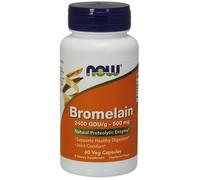 Now Foods Bromelina 2400 GDU 500 mg, 60 compresse