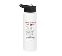 Ora dell'Aperitivo Poldo Spritz Ironico Divertente Stainless Steel Insulated Water Bottle