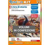 ORA DI STORIA (L') - CONFEZIONE VOLUME 3 + ATLANTE STORICO (LDM) (9788808305596) - Libro Scolastico + Kit Scuola con Copertine Rebillo