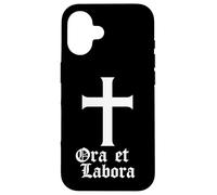 ORA ET Labora - Preghiera e lavoro - Cattolico Custodia per iPhone 16