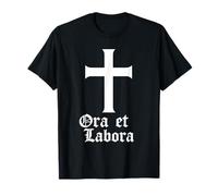 Ora ET Labora - Preghiera e Lavoro - Cattolico Maglietta