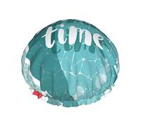 Ora legale Riutilizzabile Impermeabile Lavabile Regolabile Adatto a donne Tutte le lunghezze di capelli Cuffia da a