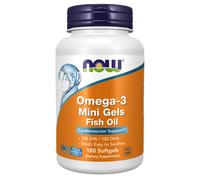 OMEGA-3 Mini Gels 180 Epa / 120 Dha 180 Capsule Molli NOW Foods