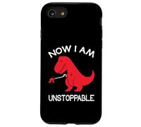 Ora sono inarrestabile - Divertente umorismo Dino T-Rex Custodia per iPhone SE (2020) / 7/8