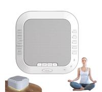 Ora Sound Machine Solfeggio Frequenze, 28 suoni lenitivi, tre modalità di temporizzazione, nuova macchina del suono del rumore bianco, luce notturna morbida a 3 colori per meditazione, sonno, yoga