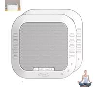 Ora Sound Machine Solfeggio Frequenze, White Noise Sound Machine, 28 suoni lenitivi, tre modalità di temporizzazione, luce notturna morbida a 3 colori, durata della batteria ultra lunga, per yoga