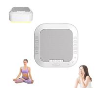 Ora Sound Machine Solfeggio Frequenze, White Noise Sound Machine, portatile Sound Machine con 28 suoni lenitivi, 10 suoni lenitivi 3 colori luce notturna per meditazione, sonno, yoga