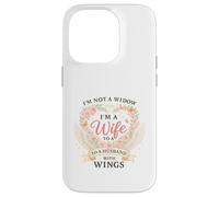 Ora una vedova ma una moglie a un marito con le ali Custodia per iPhone 14 Pro