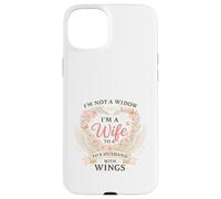 Ora una vedova ma una moglie a un marito con le ali Custodia per iPhone 15 Plus