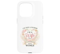 Ora una vedova ma una moglie a un marito con le ali Custodia per iPhone 15 Pro
