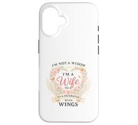 Ora una vedova ma una moglie a un marito con le ali Custodia per iPhone 16