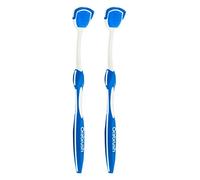 Orabrush Pulisci lingua, aiuta a combattere l'alito cattivo, 1 confezione da 2