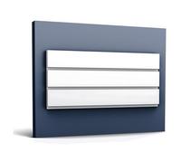 Orac 3D Rivestimento murale W116 BAR XL 200 cm x 2 cm x 25 cm Poliuretano espanso rigido primerizzato