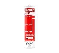 Orac Colla montaggio per profili decorativi FX400 DecoFix Ultra Colla a base di poliuretano 270 ml