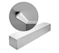 Orac Cornici soffitto parete CB501N-box-10 200 cm x 4,1 cm x 3,5 cm Polistirene estruso (LDPS) non primerizzato 10 cornici / 20 m