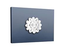 Orac Rosone soffitto parete R12 Ø 19,5 cm x 1,8 cm Poliuretano espanso rigido primerizzato