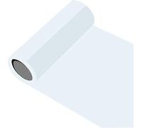 Oracal 651 - Orafol lucido - GLANZ - Cucina per armadi e decorazione Pellicola 5 m (metri lineari) - 31,5 cm altezza - 10 Bianco + GRATIS una farfalla set W400 di INDIGOS UG