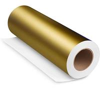 Oracal 651 - Pellicola adesiva, Altezza 50 cm, lucida, per cucina/bagno/Auto/decorazione, 91-oro, 50 cm