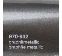 Oracal 970 932 Grigio Grafite Metallizzato Lucido Pellicola Wrapping Profession
