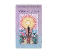 Oracle Card Deck Set, 78-Piece Vision Tarot With Mystical Artwork, 130g Divination Game For Intuitive Readings Fate Discovery Spiritual Reflection And Party Entertainment With Friends Or Solo Use
