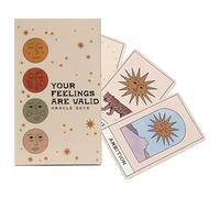 Oracle Cards, Emotional Support Deck, 48 Card English Edition, Comforting Guidance Game, Ideal for Party, Holiday, Gathering, Outdoor, Travel Use, 4,13 x 2,44 pollici