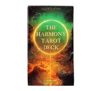 Oracle Cards Game, Harmony Tarot Cards, 78 fogli Oracle, Tarocchi per Maghi, Tarocchi Portatili, Tarocchi, Misteriose Carte Oracle portatili per incontri divertenti