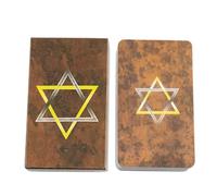 Oracle Cards, mazzo di tarocchi, gioco da tavolo di divinazione inglese con opere d'arte mitiche e significato simbolico, biglietti per dire la per streghe, regalo per feste, raduni e rituali