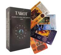 Oracle Deck, Tarocchi Cards, Gioco di Tarocchi, Beginner Edition Design with Clear Guidance, Vivid Symbols Spark Intuitive Insight, Interactive Social Play for Group Discovery